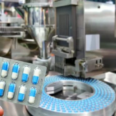 hand-holding-blue-capsule-pack-medicine-pill-productionline